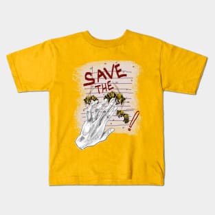 Save The Bees! Kids T-Shirt